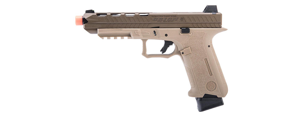 Poseidon Orion Performance Series GBB Pistol No.3 - (Tan) - Click Image to Close