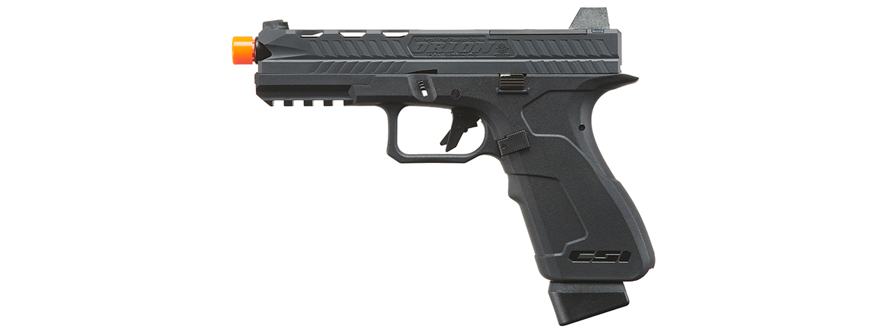 Poseidon CSI Orion Close Combat Tactical GBB Pistol - (Black) - Click Image to Close