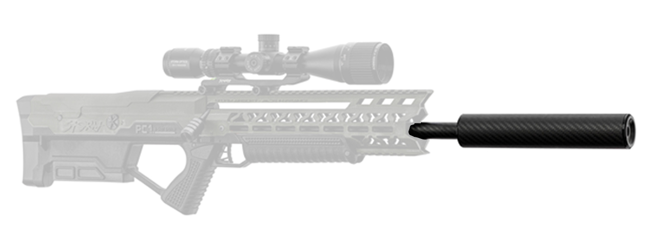 Carbon Silencer For Storm PC1 Sniper Rifle - Click Image to Close