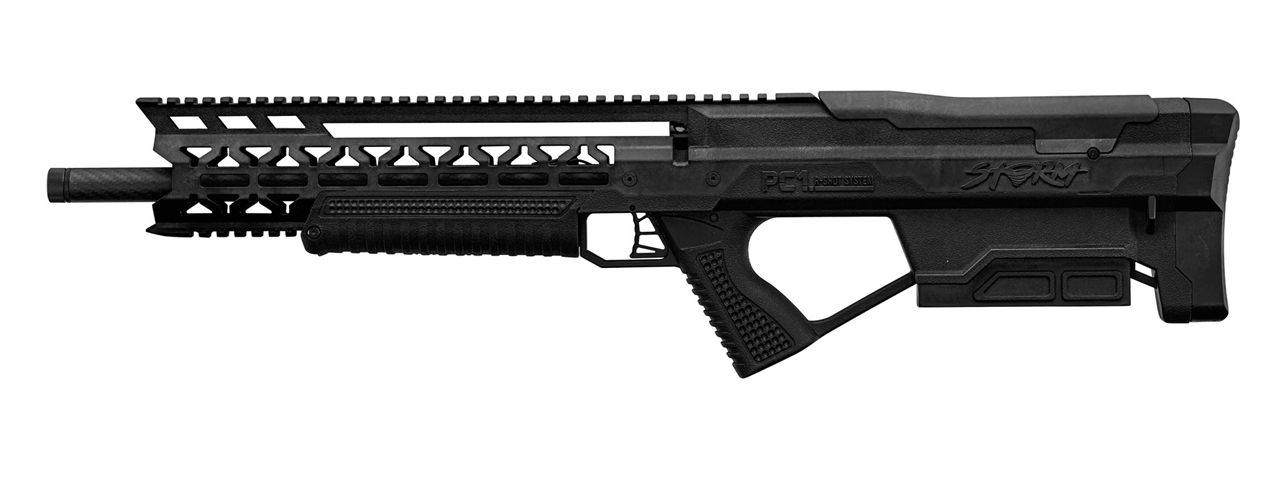 Replica PC1 Storm Pneumatic Standard Rifle - (Black) - Click Image to Close