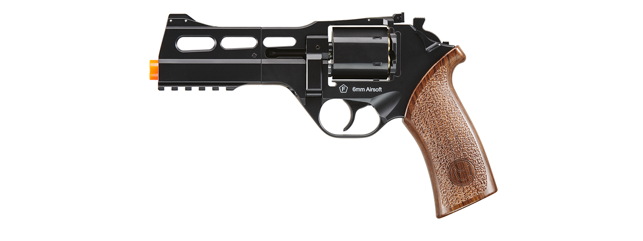 Bo Manufacture Chiappa Rhino Revolver 50DS .357 Magnum Style Airsoft Pistol (Black) - Click Image to Close