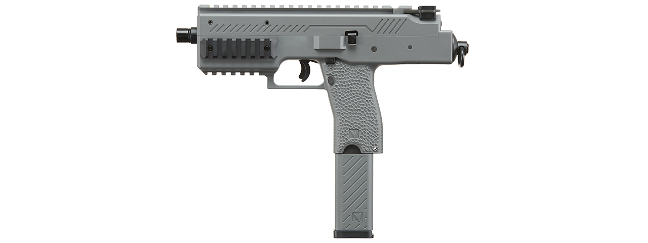 Vorsk Airsoft VMP-1 Gas Blowback SMG - (Gray) - Click Image to Close