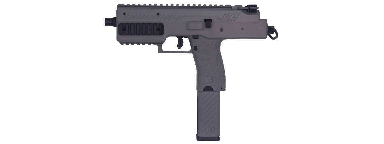 Vorsk Airsoft VMP-1 Gas Blowback SMG - (Gray) - Click Image to Close