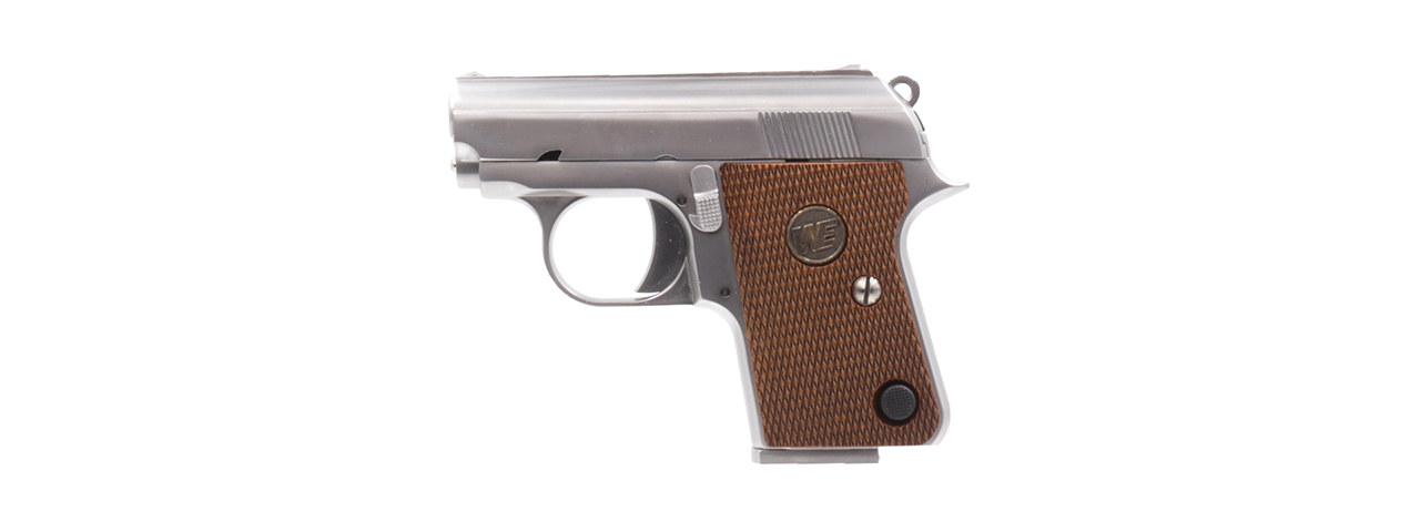 WE-Tech CT-25 Gas Blowback Airsoft Pocket Pistol - (Silver) - Click Image to Close