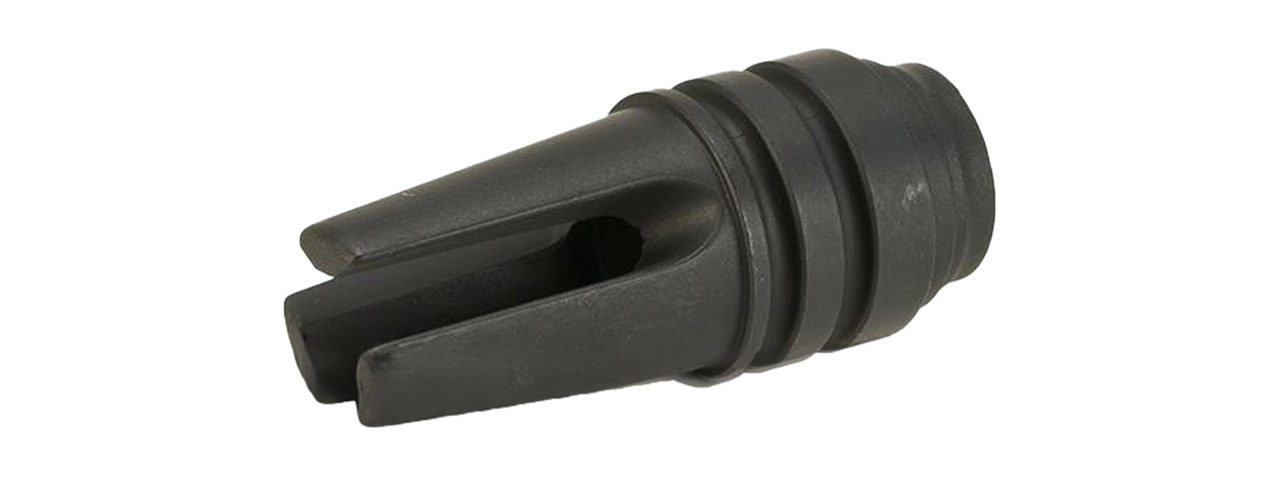 WE M16 Vietnam 3 Lug Airsoft AEG Flash Hider - (14mm Positive) - Click Image to Close