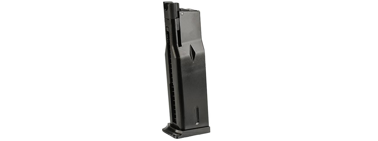 WE-Tech PMM Russian Airsoft GBBP Magazine - (Black) - Click Image to Close