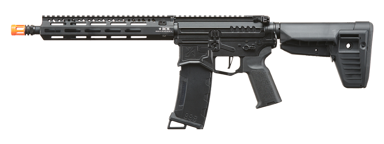 Zion Arms BCM R15 Mod 1 Long Rail Airsoft Rifle - (Black) - Click Image to Close