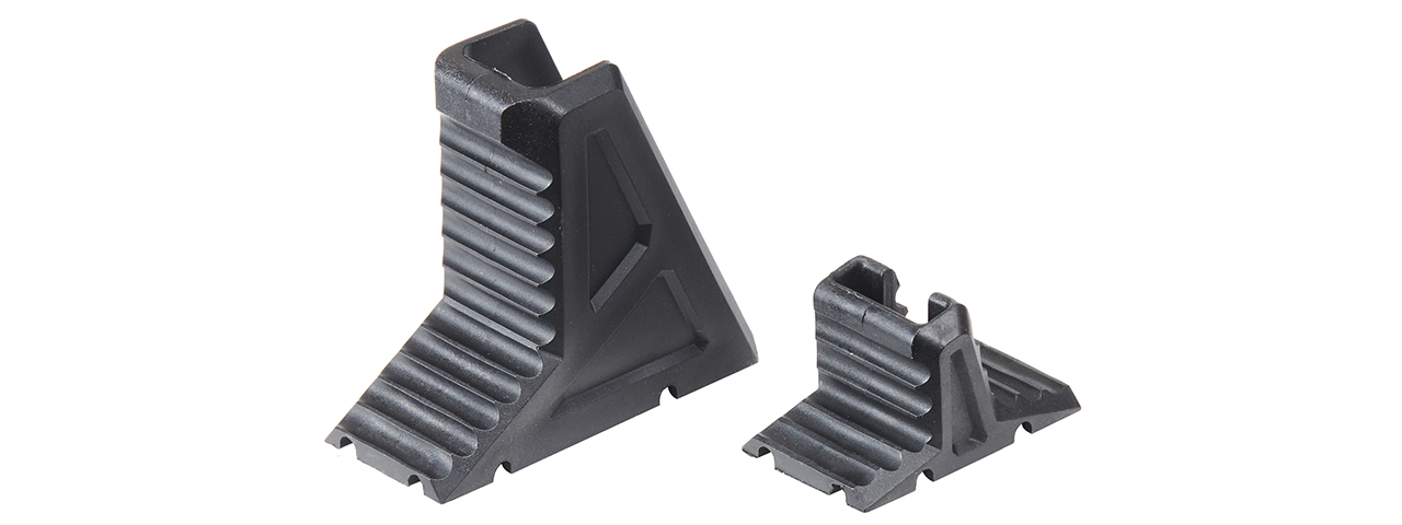 Atlas Custom Works Handstop & Cable Routing Kit - (Black) - Click Image to Close