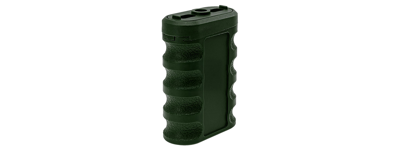 Atlas Custom Works 0-8 Degree Adjustable Vertical Foregrip for M-LOK & KeyMod Rails - (OD Green) - Click Image to Close
