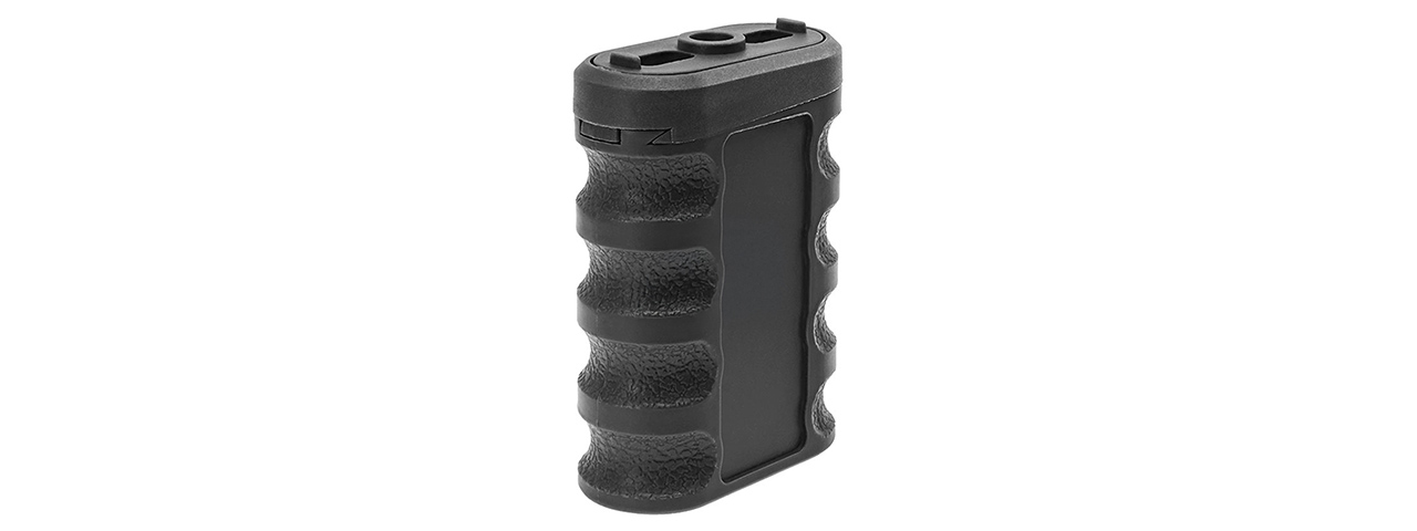 Atlas Custom Works 0-8 Degree Adjustable Vertical Foregrip for M-LOK & KeyMod Rails - (Gray) - Click Image to Close
