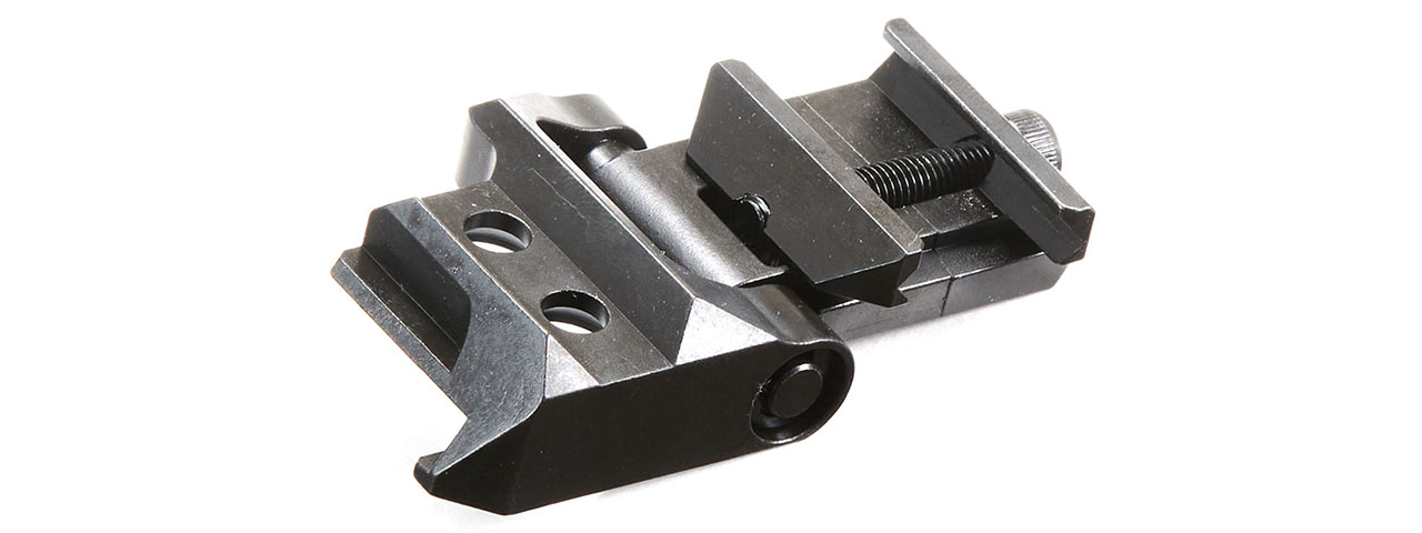 Atlas Custom Works Folding Stock Hinge Adapter for 1913 Picatinny Stock Rail Mounts - (Black) - Click Image to Close