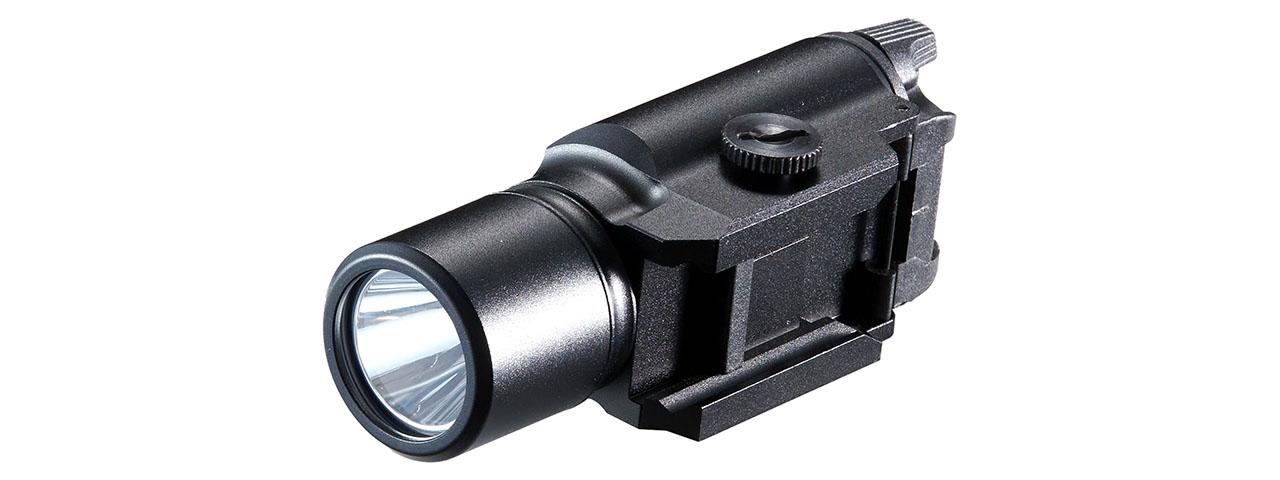 Atlas Custom Works X300-B Picatinny Mount Pistol Scout Light - (Black) - Click Image to Close