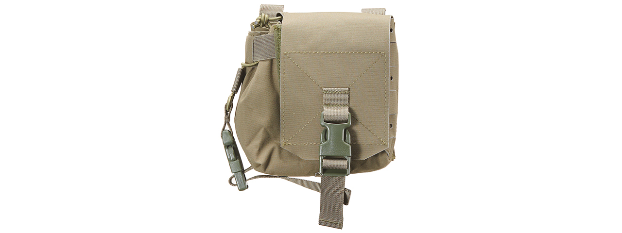 Large Multi-Functional Sub Pouch - (Ranger Green) - Click Image to Close