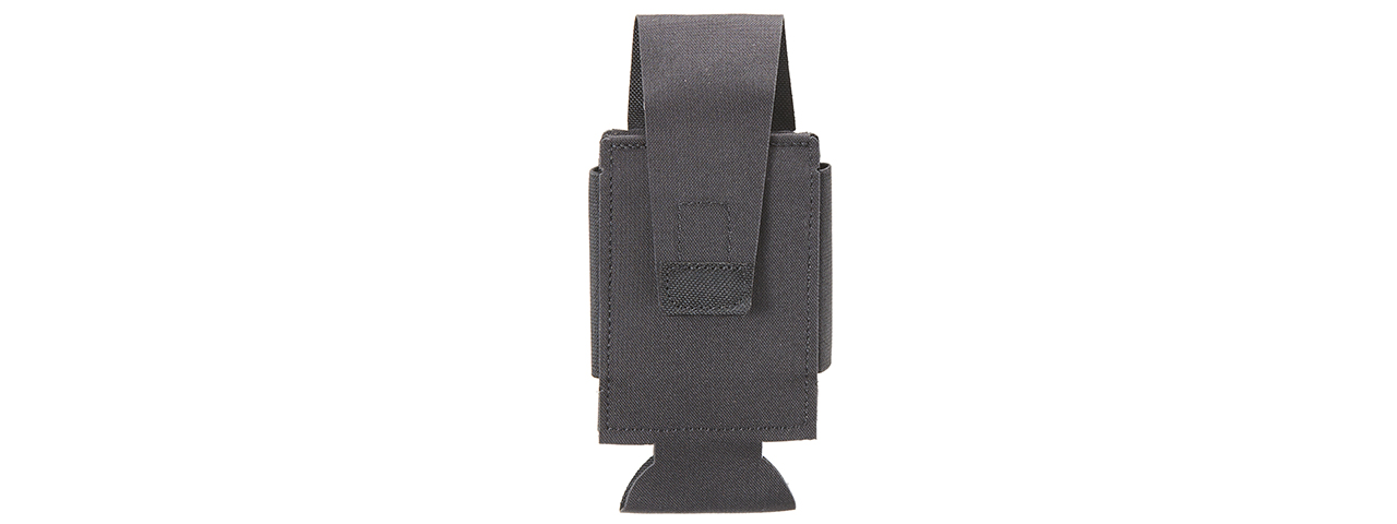 Tactical Airsoft Smoke Bomb Pouch - (Black) - Click Image to Close
