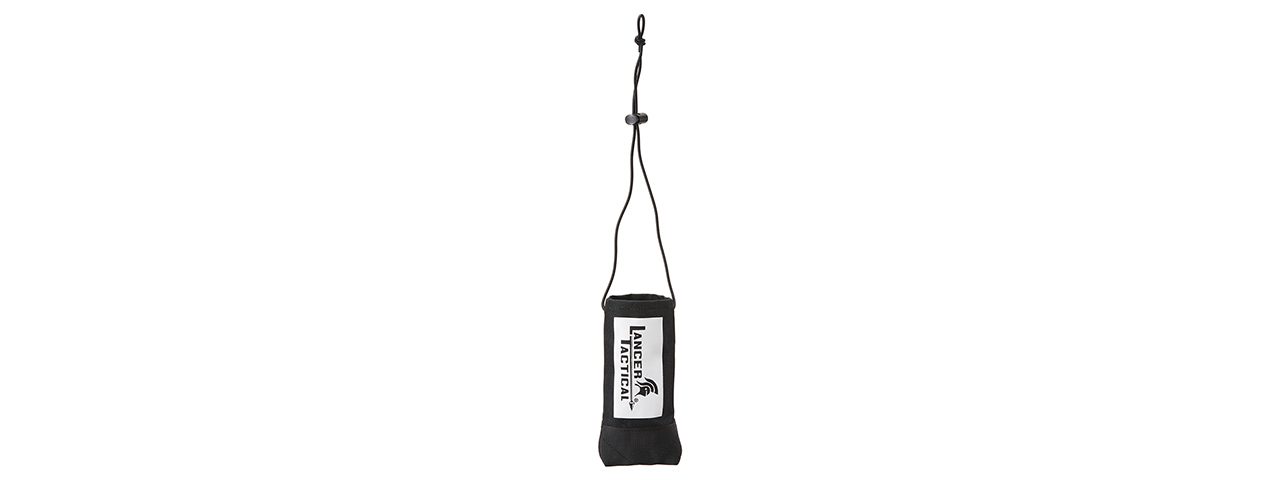 Lancer Tactical Airsoft Barrel Cover w/ Bungee Cord (Color: Black) - Click Image to Close