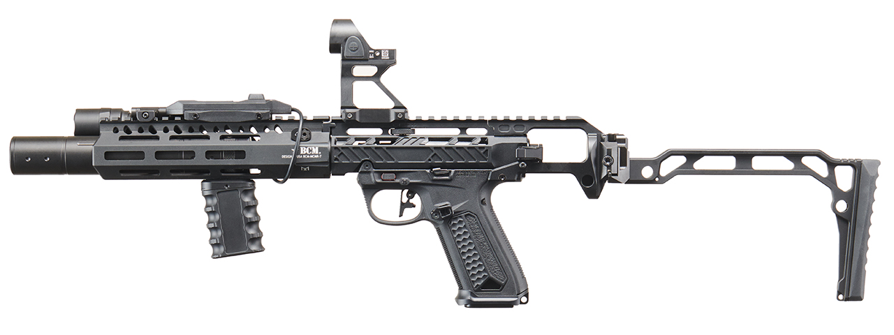 Custom Action Army Stealthy Dagger - AAP-01 Assassin GBB Pistol - (Black) - Click Image to Close