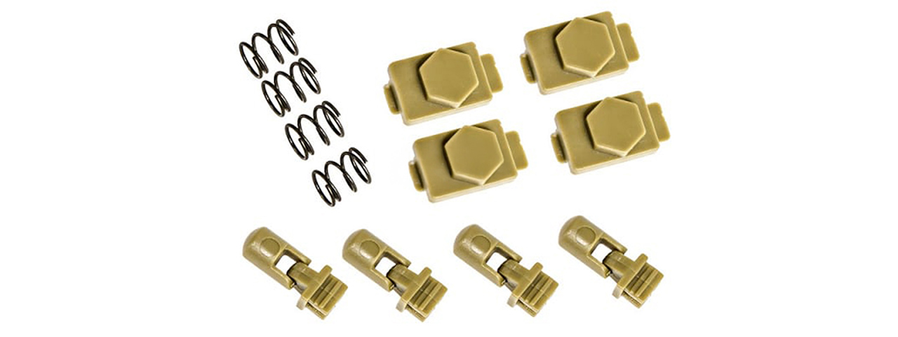 DYTAC Hexmag Airsoft HexID w/ Latchplate & Follower (Flat Dark Earth) - Click Image to Close