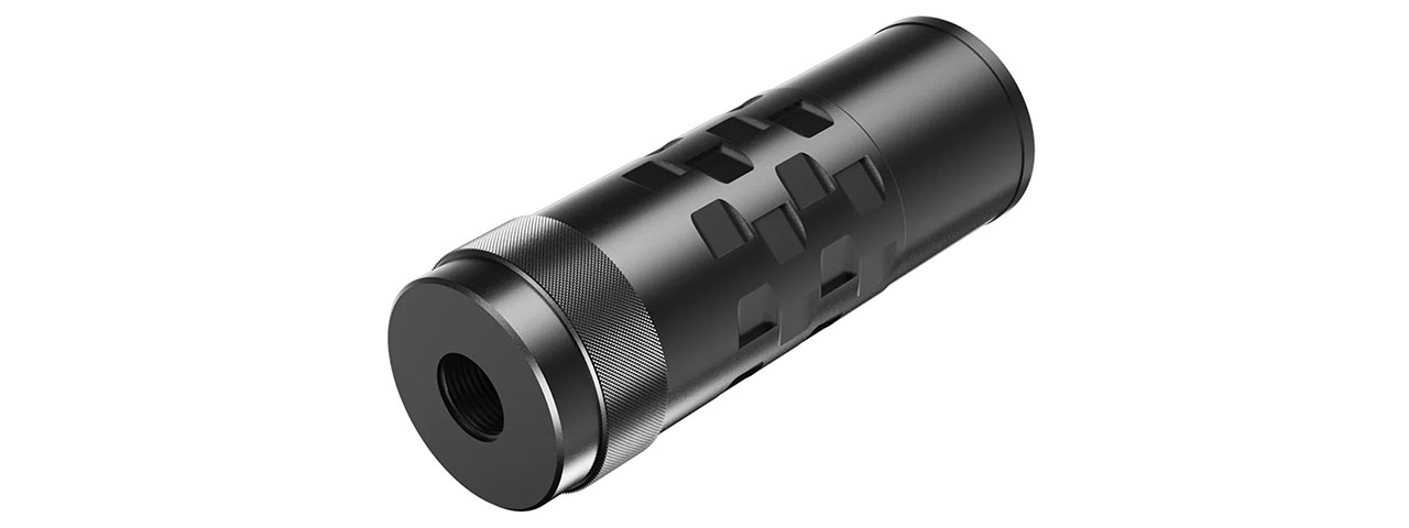 Eshooter Flare Aluminum Alloy Tracer Suppressor Style B Case for Flare M, M BT, and Mono Units - (Black) - Click Image to Close