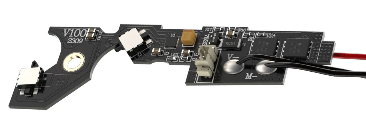 Eshooter Kestrel V3 Basic Programmable Airsoft ETU with AK G36 Selector Support - Click Image to Close