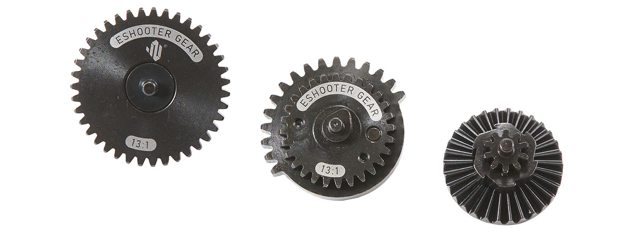 E-Shooter 13:1 Airsoft AEG 3-Piece Gear Set - Click Image to Close