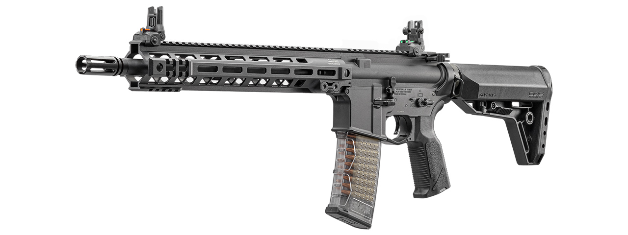 G&G TR16 GMS MK2 13.5" M4 AEG Airsoft Rifle - (Black) - Click Image to Close