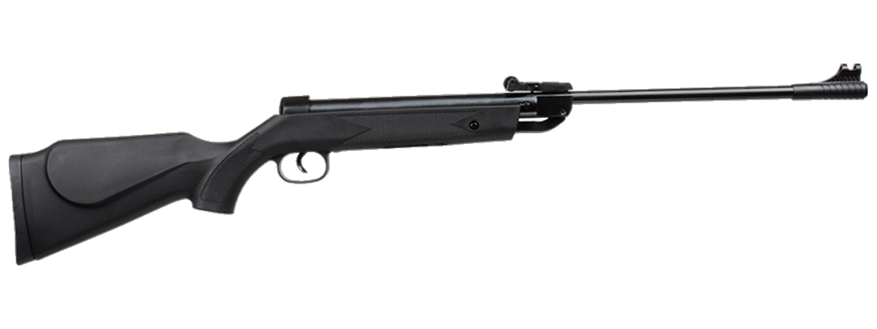 SnowPeak B1-4P Break Barrel 5.5mm Caliber Air Gun - (Black) - Click Image to Close