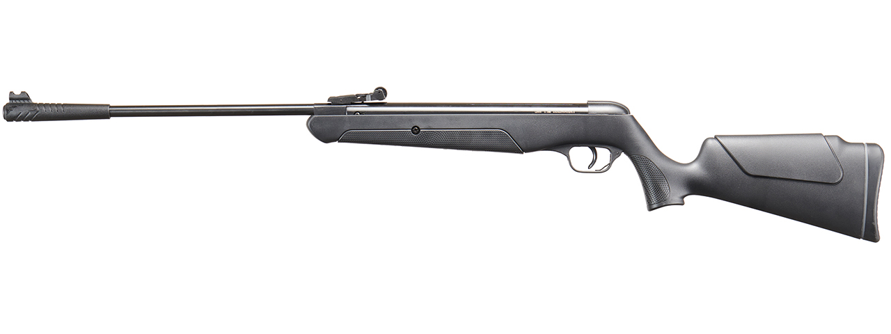 SnowPeak LB600 Break Barrel 5.5mm Caliber Air Gun - (Black) - Click Image to Close