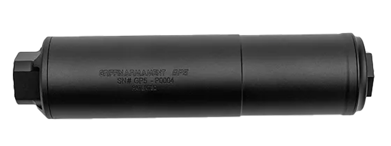 PTS Griffin Armament GP5 Direct Thread Suppressor - (Black) - Click Image to Close