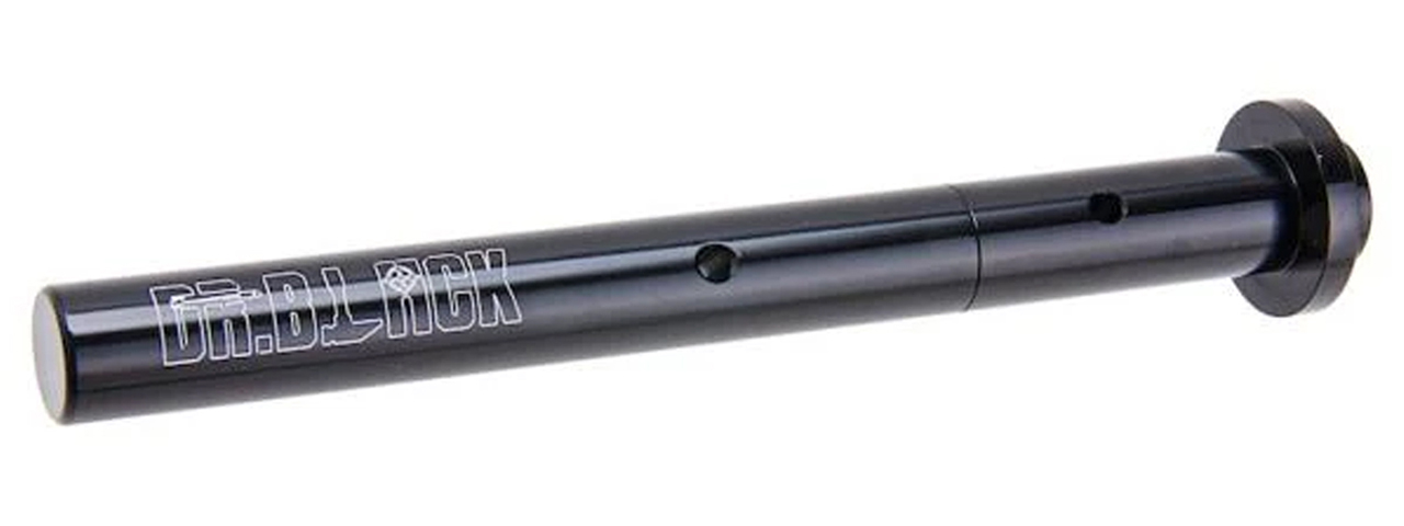 Dr. Black AGA Aluminum Recoil Spring Guide Rod for 4.3 Tokyo Marui Hi-CAPA Gas Blowback Airsoft Pistols - (Black) - Click Image to Close