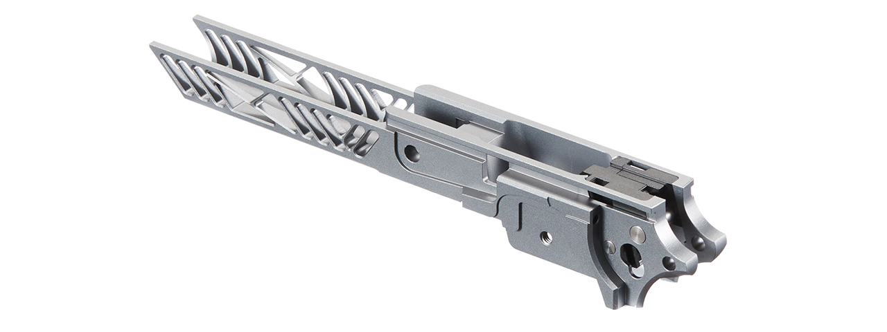 Dr. Black CNC Aluminum Frame Type 01 For TM Hi-CAPA 4.3 GBB Pistols - (Gray) - Click Image to Close