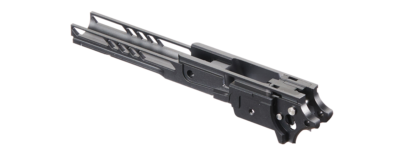 Dr. Black CNC Aluminum Frame Type 03 For TM Hi-CAPA 4.3 GBB Pistols - (Black) - Click Image to Close