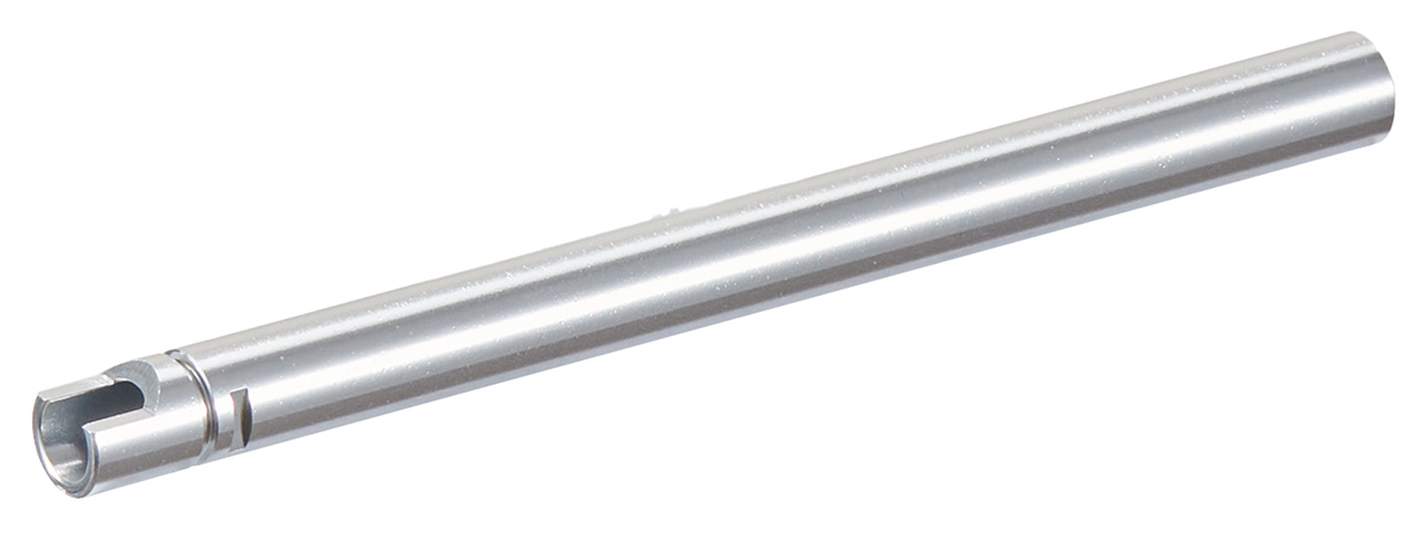 Dr. Black CNC Aluminum 113mm Inner Barrel For TM Hi-CAPA GBB Pistols - (Silver) - Click Image to Close