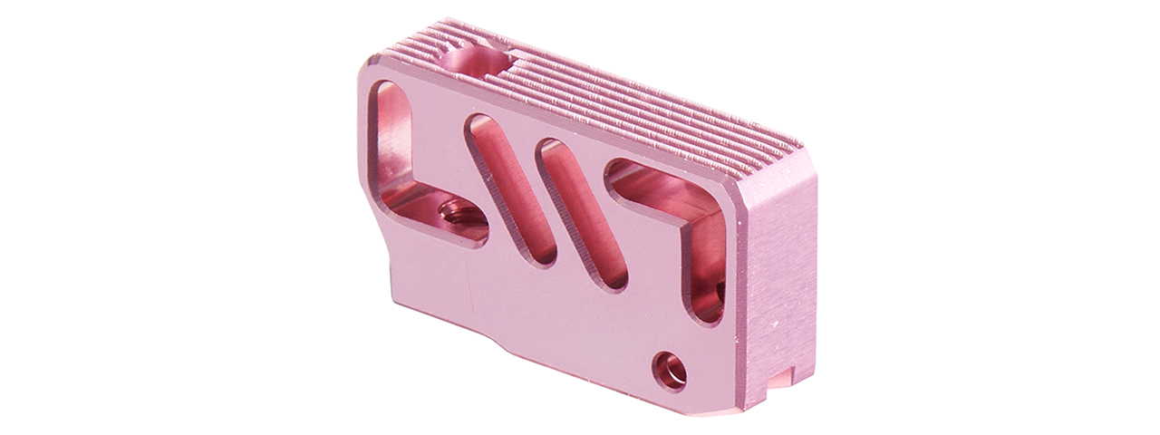 Dr. Black CNC Aluminum Standard A TM Hi-Capa GBB Pistol Trigger - (Pink) - Click Image to Close