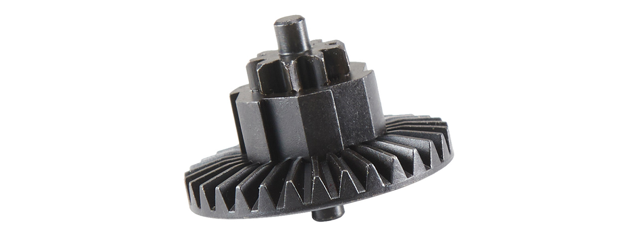 ZCI Steel 9 Tooth Bevel Gear for AEG Gearboxes - (Black) - Click Image to Close