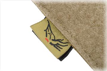 Flyye Industries Soft Hook & Loop MOLLE Admin Panel - Coyote Brown