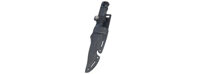 2616B Plastic Dummy SG Style M37-K Seal Pup Knife (Color: Black)