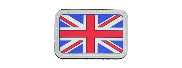 AC-148C UK FLAG (COLOR) PVC PATCH 3 X 2 INCHES
