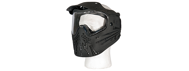AC-175B FULL FACE PROTECTION MASK (BLACK) - Click Image to Close