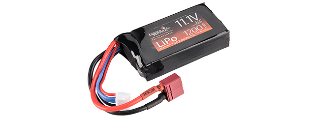 AC-221C 30C 11.1V 1200MAH LIPO BATTERY W/ DEANS CONNECTOR