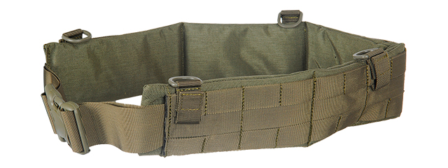 AC-236GM MOLLE BATTLE BELT (COLOR: FOLIAGE GREEN) SIZE: MEDIUM