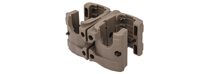 AC-276T MP7 Double Magazine Clip, Dark Earth