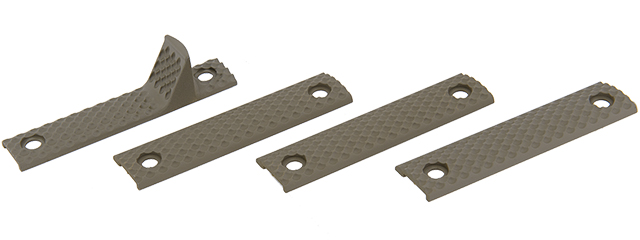 AC-286T RAIL COVER SET FOR AC-285B/T (DARK EARTH)