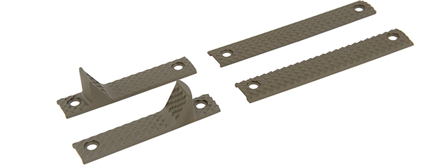 AC-288T RAIL COVER SET FOR AC-285B/T (DARK EARTH)