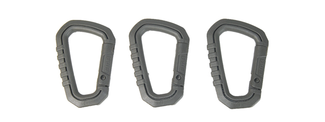 AC-324G SET OF 3 TYPE-D QUICK HOOK LARGE SIZE (FOLIAGE GREEN)