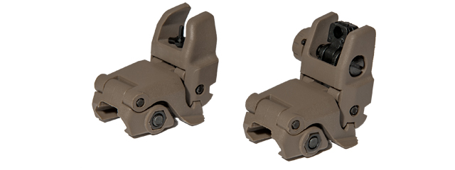 AC-350T1 ACM NBUS GEN 1 BACK-UP SIGHT SET (COLOR: DARK EARTH) - Click Image to Close