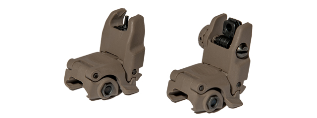 AC-350T2 ACM NBUS GEN 2 BACK-UP SIGHT SET (COLOR: DARK EARTH) - Click Image to Close