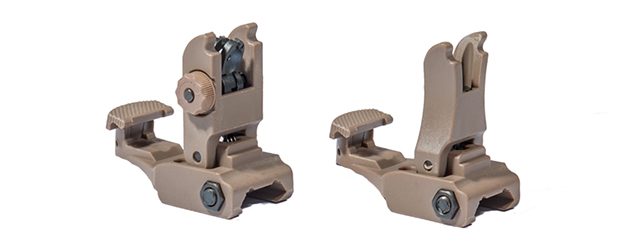 AC-351T ACM NBUS GEN 1 BACK-UP SIGHT SET (COLOR: DARK EARTH) - Click Image to Close