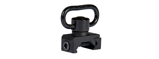 AC-367B DD SLING SWIVEL FOR RAIL (COLOR: BLACK)