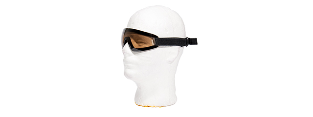 AC-375T LOW PROFILE GOGGLE (LENS COLOR: TEA BROWN) - Click Image to Close