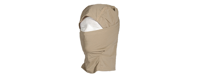 AC-386KS BALACLAVA SHORT VERSION (COLOR: KHAKI)